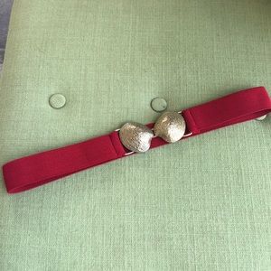 Kimchi Blue brand red elastic belt